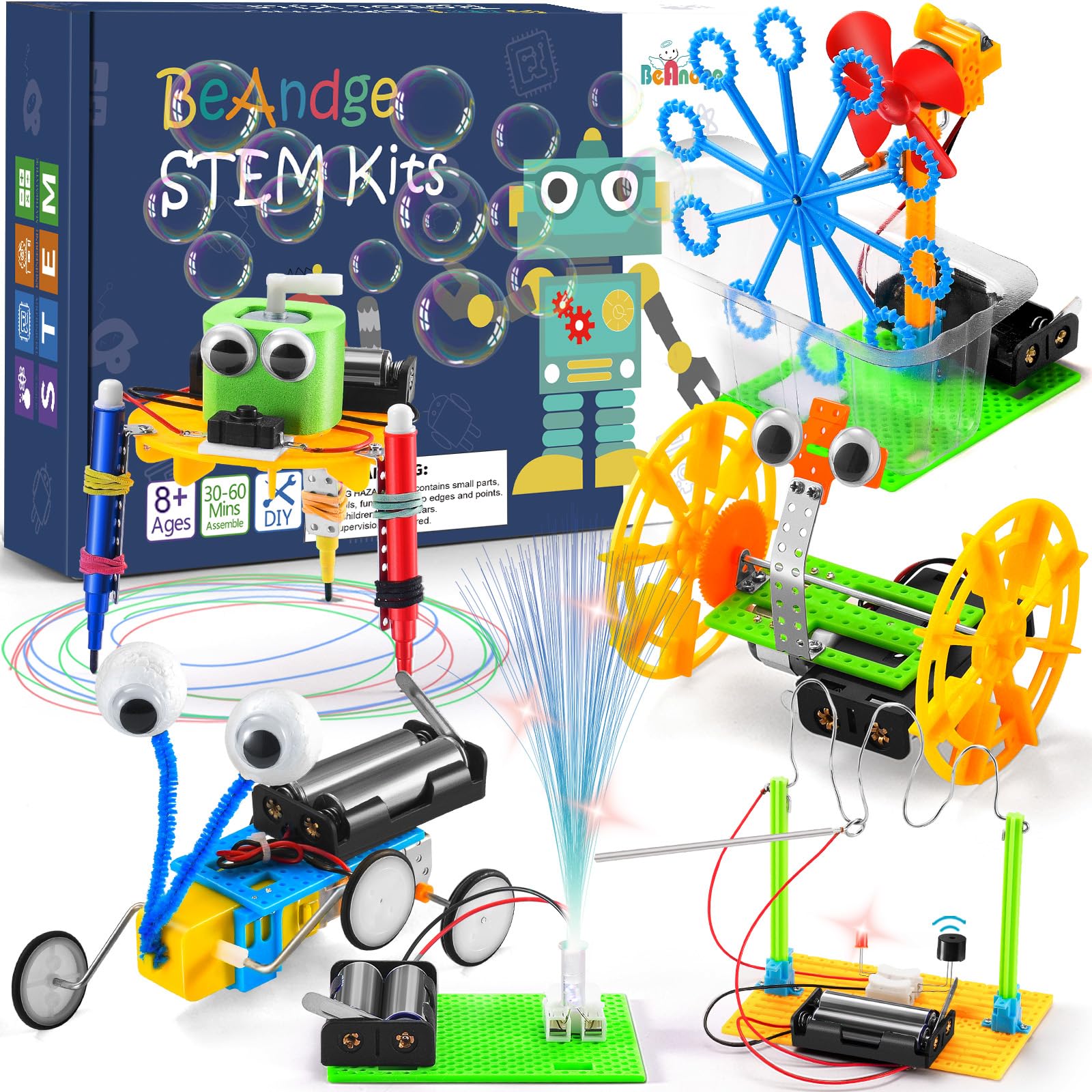 Amazon | STEMキット ロボット工学 電動モーター サイエンス